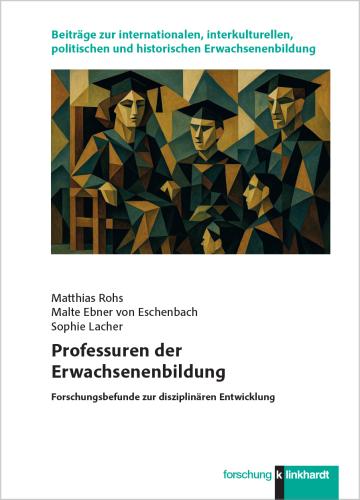 Cover-Abbildung des Buches 'Professuren der Erwachsenenbildung'