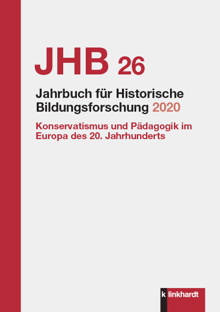 Sektion Historische Bildungforschung der Deutschen Gesellschaft für Erziehungswissenschaft: Jahrbuch für Historische Bildungsforschung 
