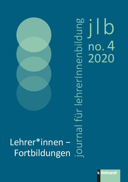 Paetsch, Jennifer  / Sauer, Daniele  (Hg.): jlb journal für lehrerInnenbildung no.4 2020