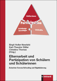 Buchcover Elternarbeit und Partizipation von Schülern und Schülerinnen