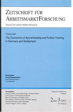 The Economics of Apprenticeship and Further Training in Germany and Switzerland The Economics of Apprenticeship and Further Training in Germany and Switzerland