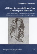 Bildung ist nur möglich auf der Grundlage des Volkstums Bildung ist nur möglich auf der Grundlage des Volkstums