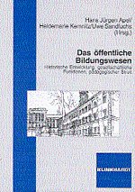 Das öffentliche Bildungswesen Das öffentliche Bildungswesen