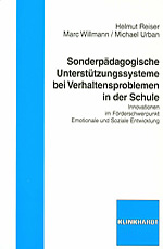 Sonderpädagogische Unterstützungssysteme bei Verhaltensproblemen in der Schule