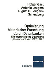 Optimierung historischer Forschung durch Datenbanken