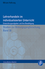 Lehrerhandeln im individualisierten Unterricht