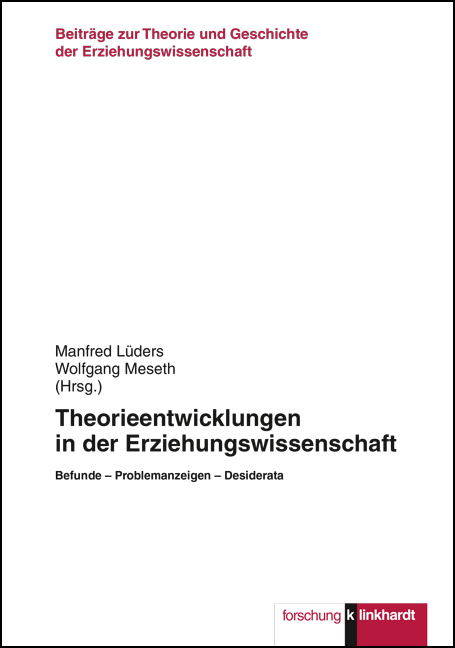 Cover-Abbildung des Buches 'Theorieentwicklungen in der Erziehungswissenschaft'