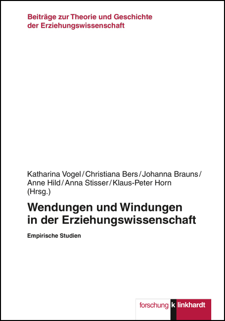 Cover-Abbildung des Buches 'Wendungen und Windungen in der Erziehungswissenschaft'