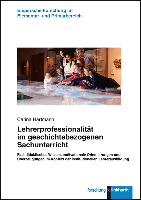 Cover-Abbildung des Buches 'Lehrerprofessionalität im geschichtsbezogenen Sachunterricht'