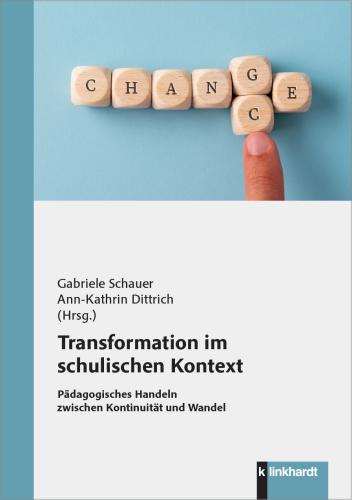 Cover-Abbildung des Buches 'Transformation im schulischen Kontext'