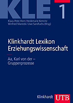 Cover-Abbildung des Buches 'Klinkhardt Lexikon Erziehungswissenschaft (KLE)'